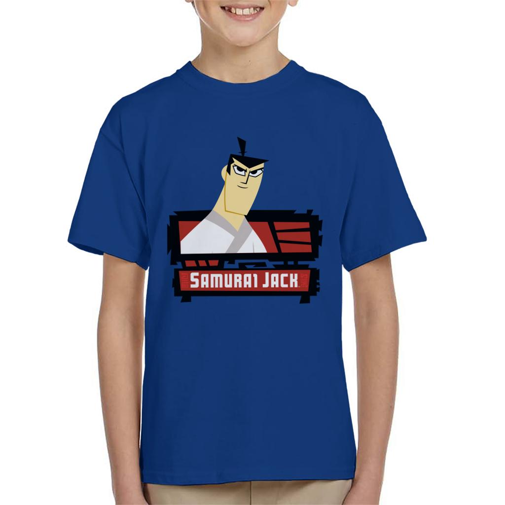 Samurai Jack Smirk Kid's T-Shirt product image 6