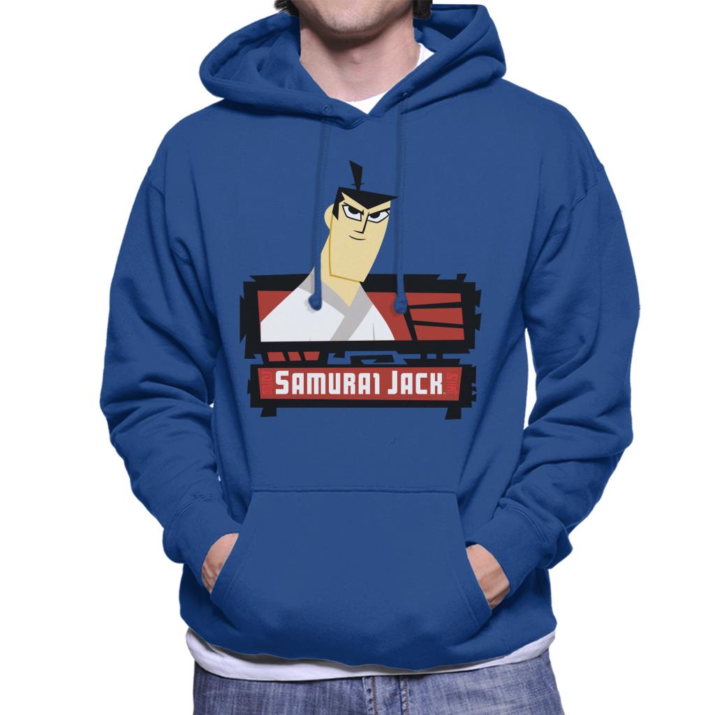 Samurai Jack Smirk Men's Hooded Sweatshirt product image 6