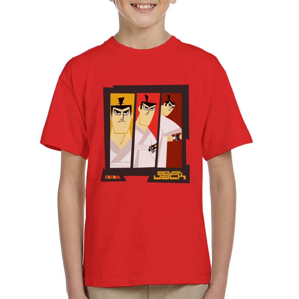 Samurai Jack Drawing Katana Montage Kid's T-Shirt product image 6