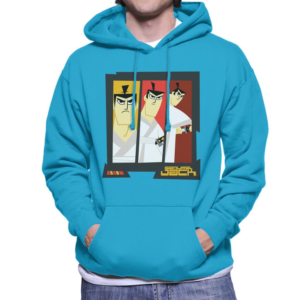Samurai Jack Drawing Katana Montage Men's Hooded Sweatshirt product image 4