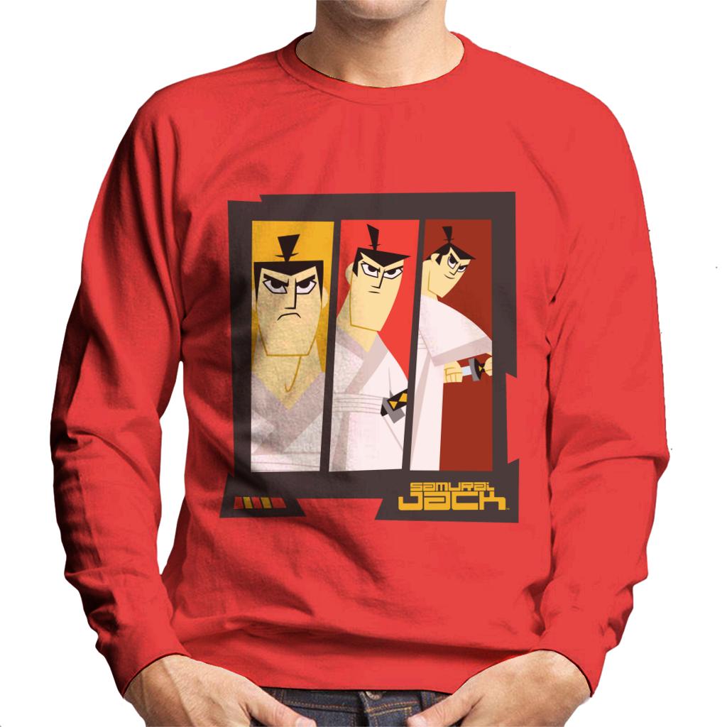 Samurai Jack Drawing Katana Montage Men's Sweatshirt product image 6