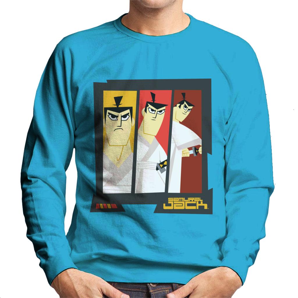 Samurai Jack Drawing Katana Montage Men's Sweatshirt product image 4