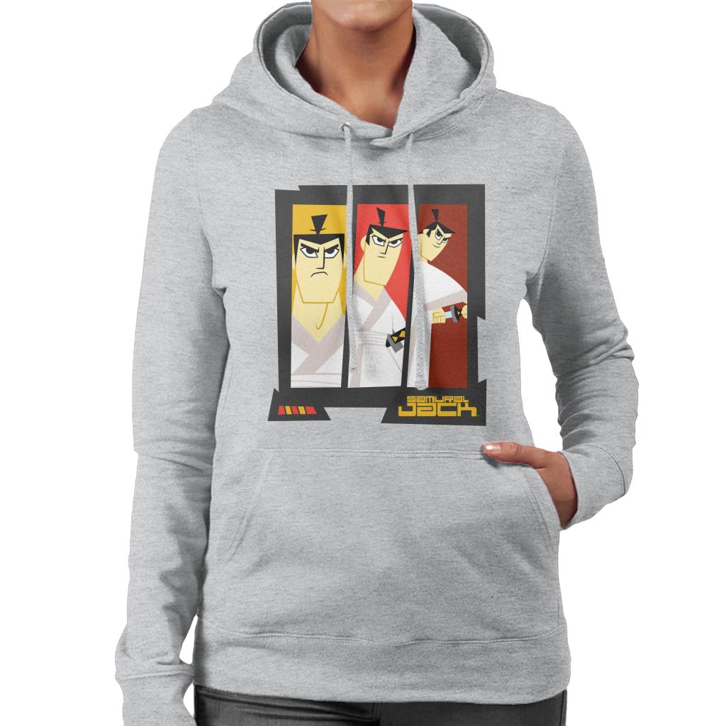 Samurai Jack Drawing Katana Montage Women's Hooded product image 1