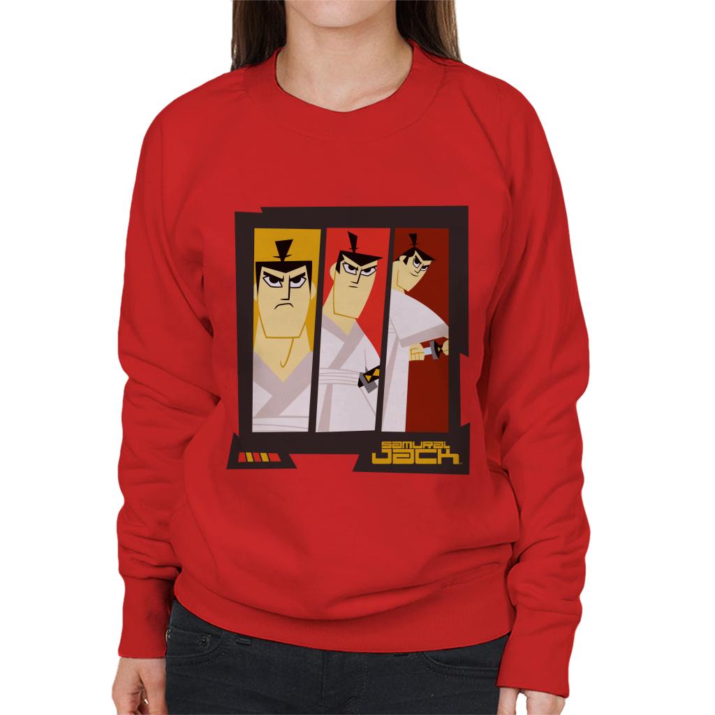 Samurai Jack Drawing Katana Montage Women's Sweatshirt product image 6