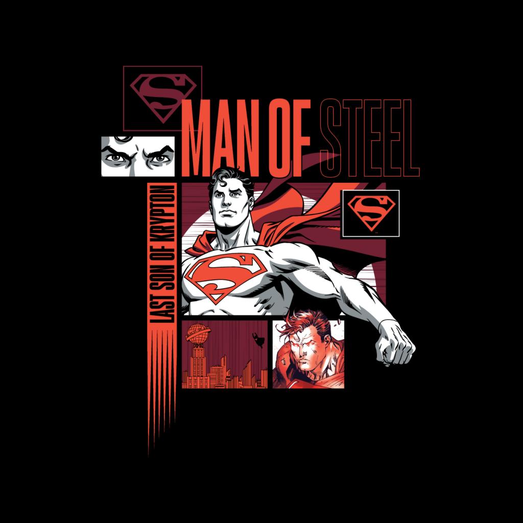 Superman Last Son Of Krypton Montage Men's T-Shirt product image 2