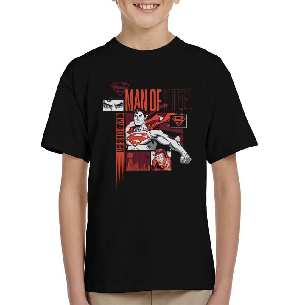 Superman Last Son Of Krypton Montage Kid's T-Shirt product image 1