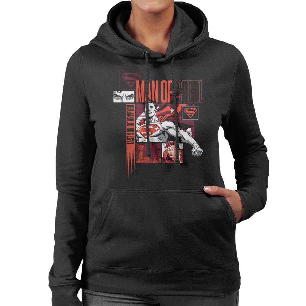 Superman Last Son Of Krypton Montage Women's Hooded product image 1
