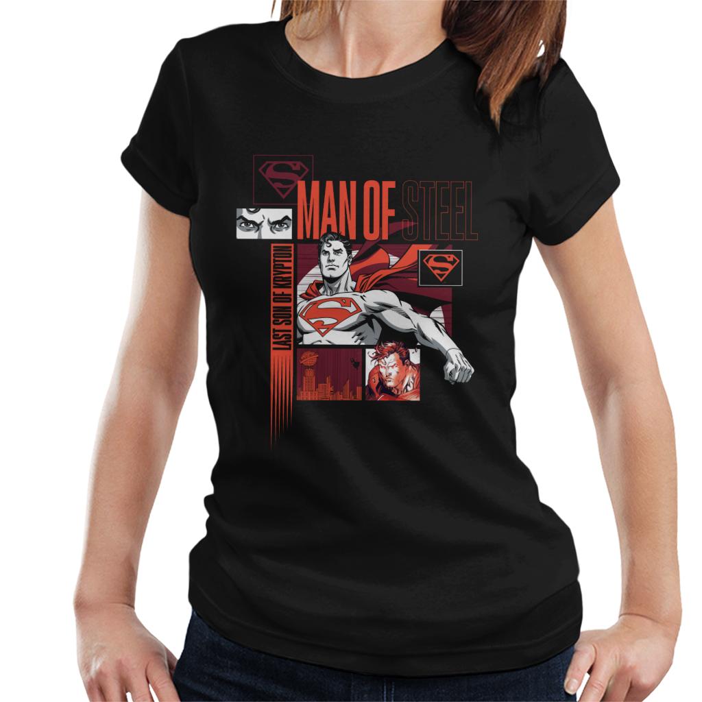 Superman Last Son Of Krypton Montage Women's T-Shirt product image 1