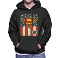 Superman US Flag Golden Age 10c Art Men's Hooded Sweatshirt product image 1