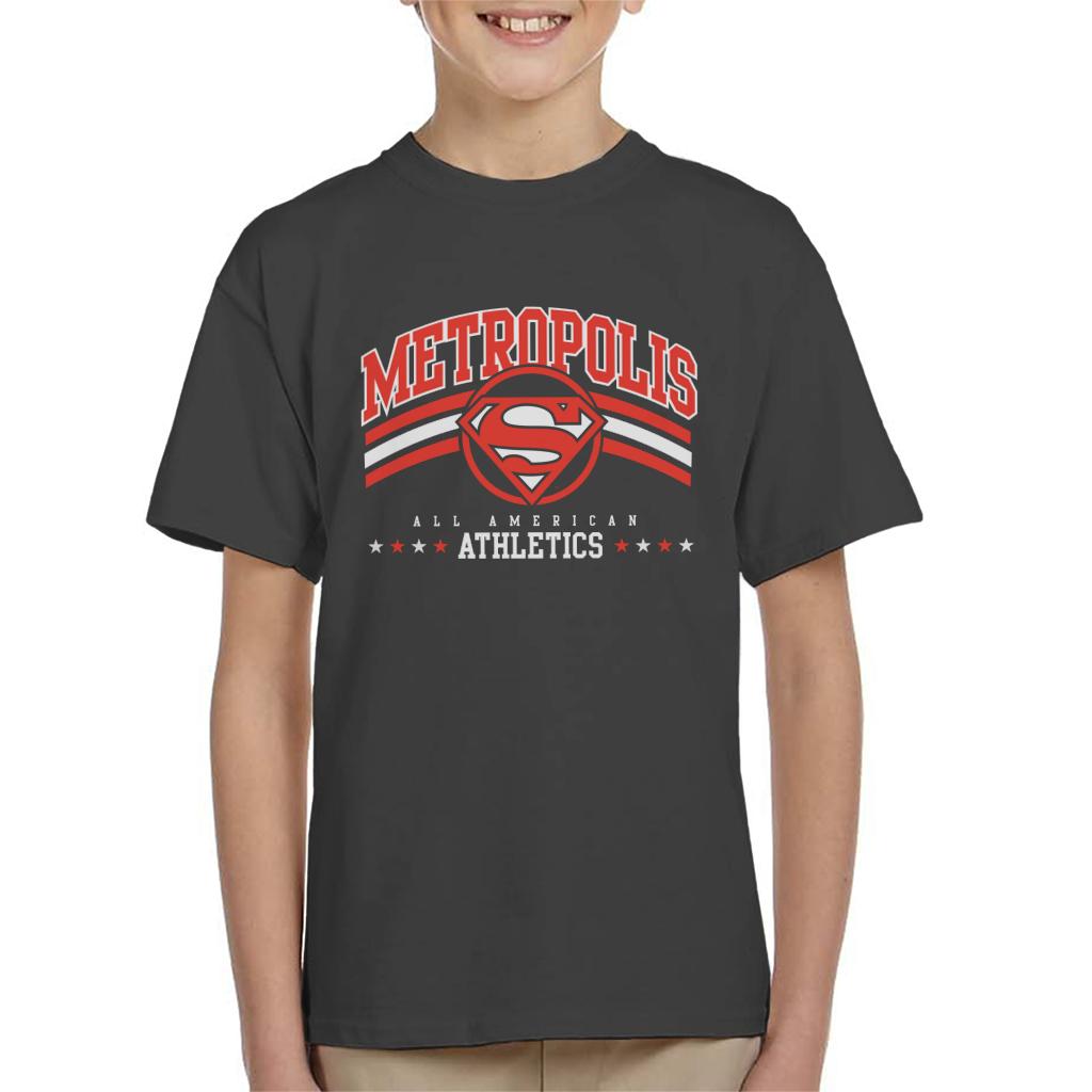 Superman Metropolis All American Athletics Kid's T-Shirt product image 1