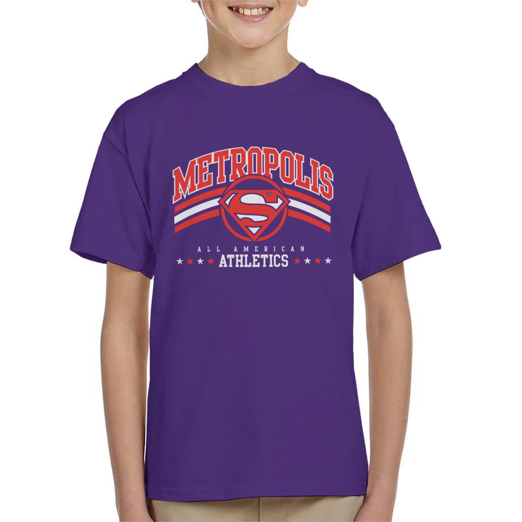 Superman Metropolis All American Athletics Kid's T-Shirt product image 6