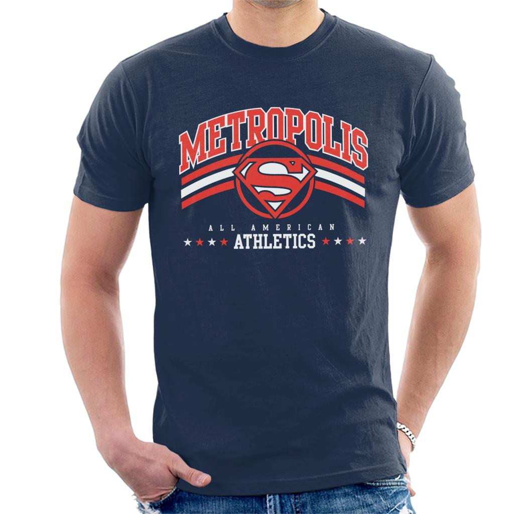 Superman Metropolis All American Athletics Men's T-Shirt product image 4