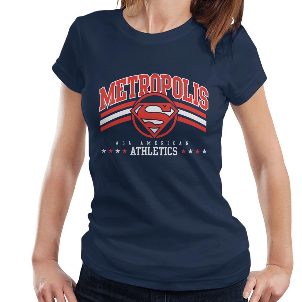 Superman Metropolis All American Athletics Women's T-Shirt product image 4