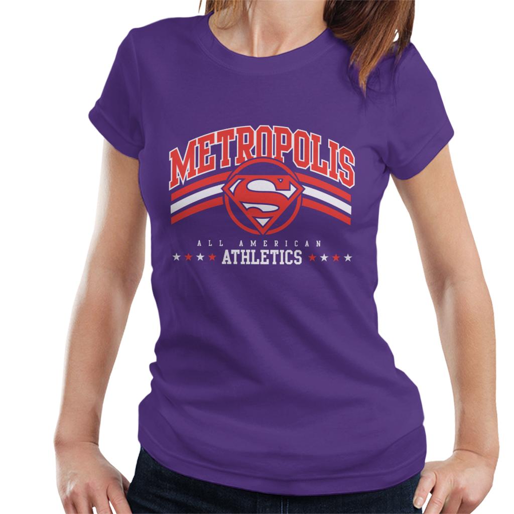 Superman Metropolis All American Athletics Women's T-Shirt product image 6