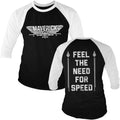 Top Gun: Maverick - - Need For Speed Baseball Long Sleeve product image 1