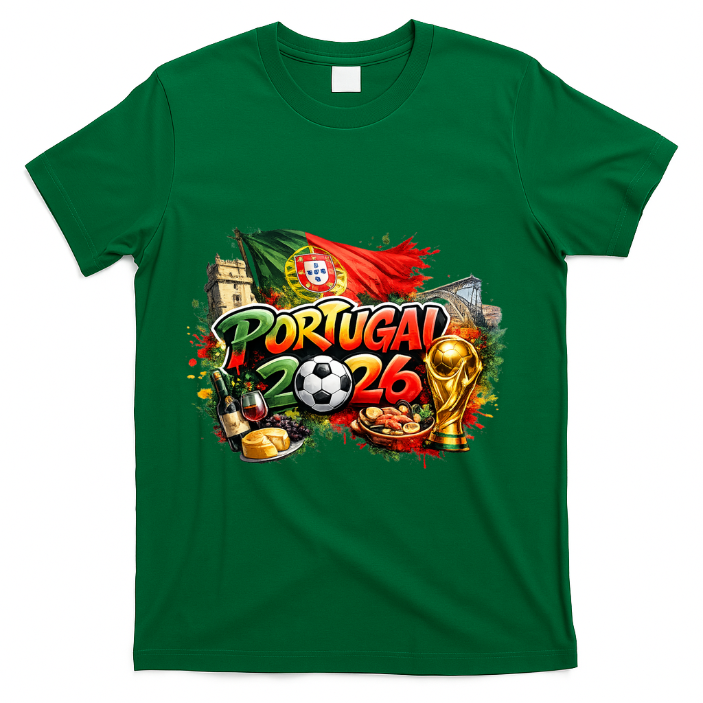 PORTUGAL North America Soccer Tournament 2026 T-Shirt