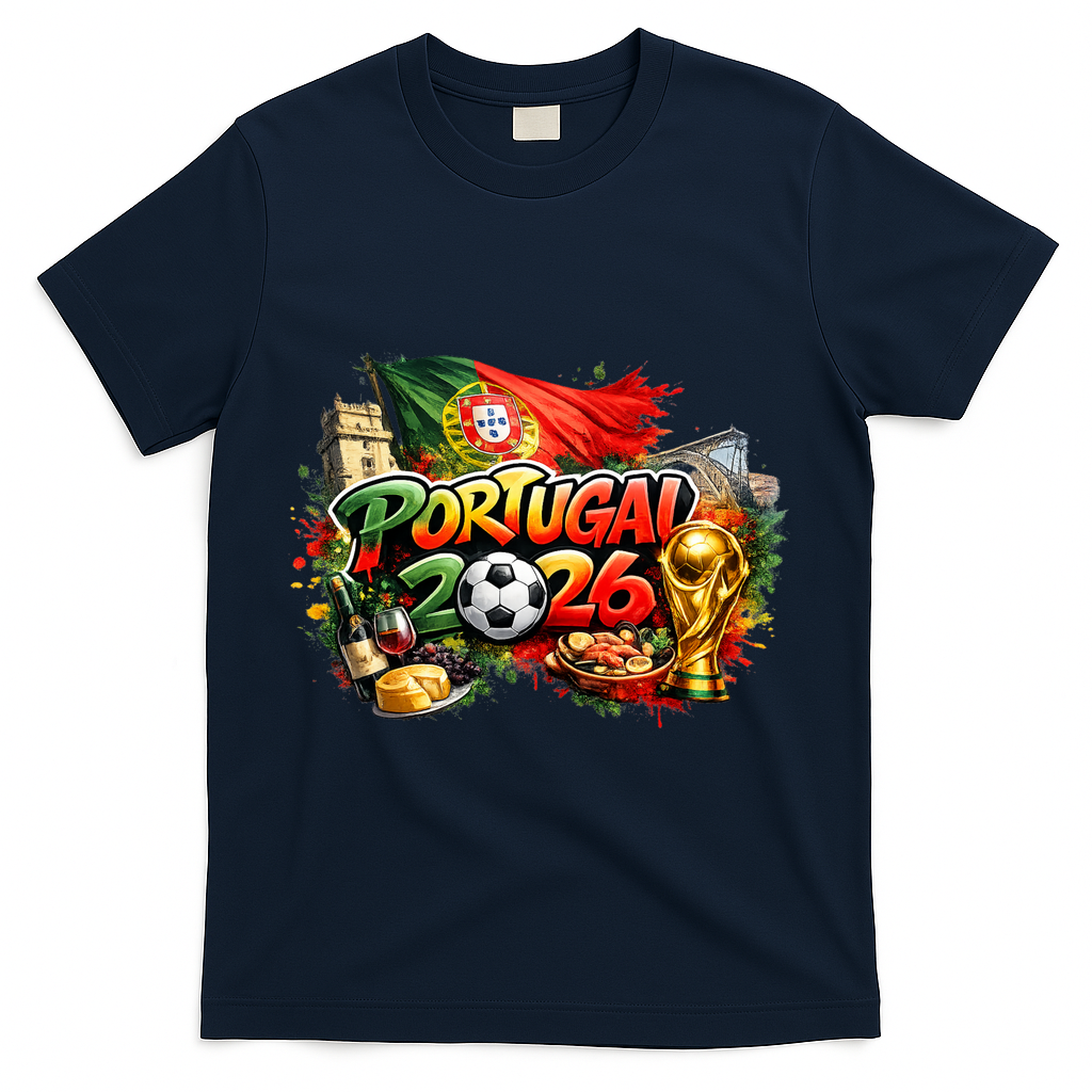 PORTUGAL North America Soccer Tournament 2026 T-Shirt