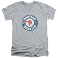Pontiac - Vintage Service Adult Slim Fit V Neck Cotton product image 1