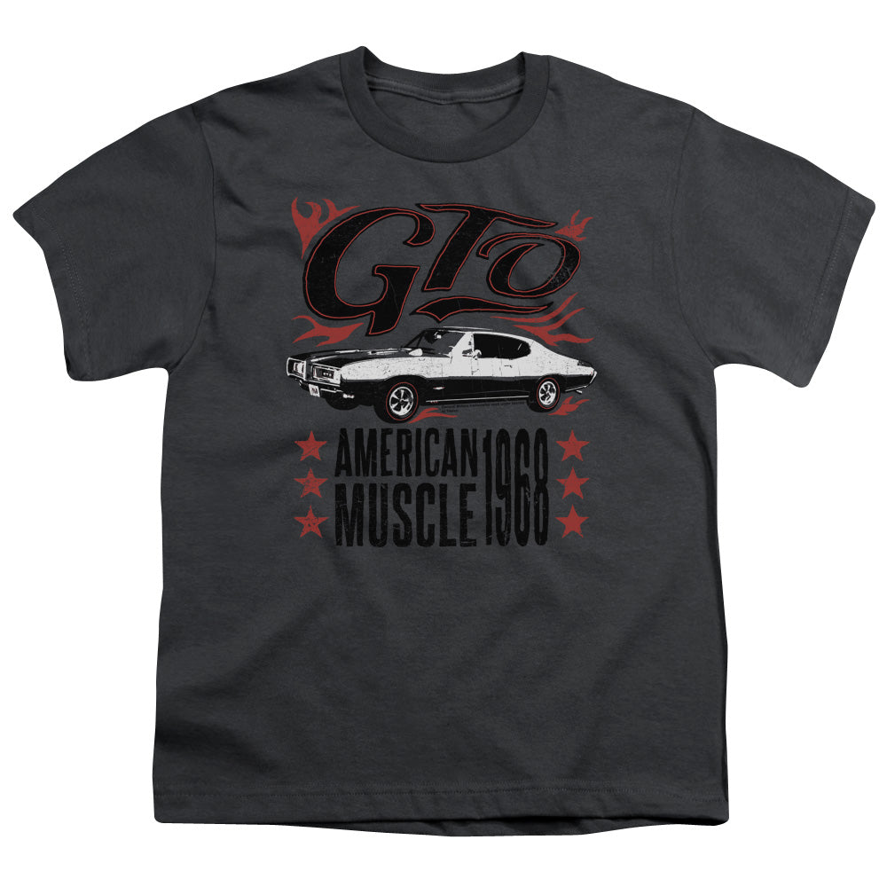 Pontiac - GTO Flames Youth Short Sleeve product image 1