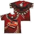 Pontiac - Firebird Flames (Front - Back Print) Youth Short product image 1