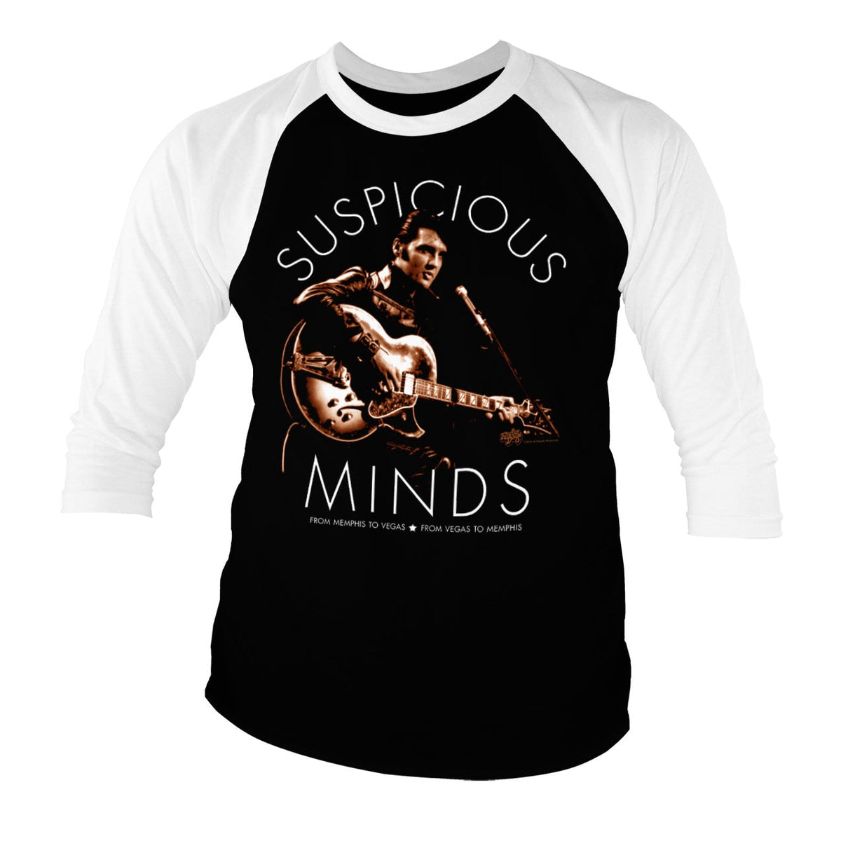 Elvis Presley - Suspicious Minds Baseball Long Sleeve product image 1