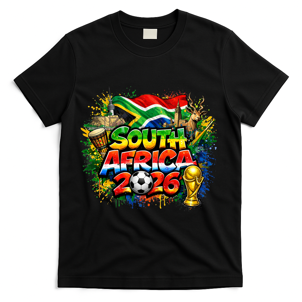 SOUTH AFRICA North America Soccer Tournament 2026 T-Shirt