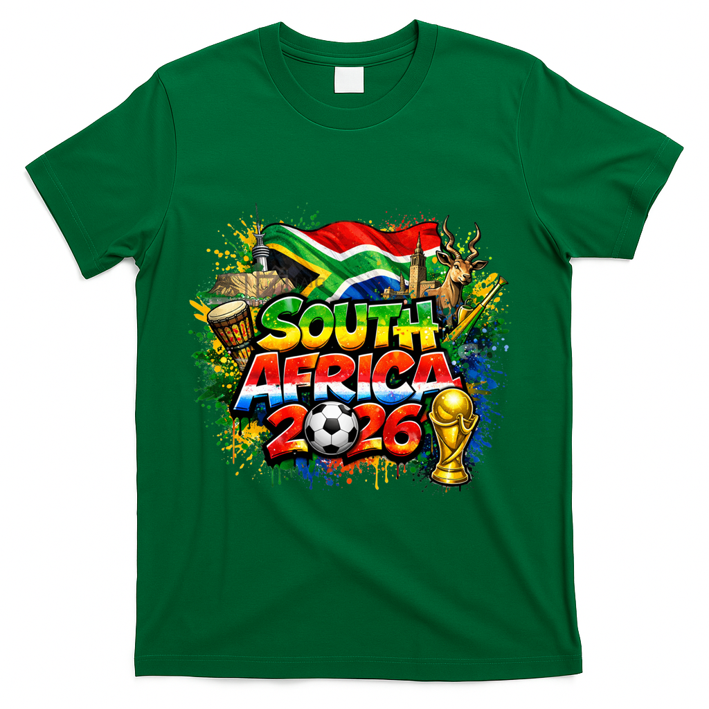 SOUTH AFRICA North America Soccer Tournament 2026 T-Shirt