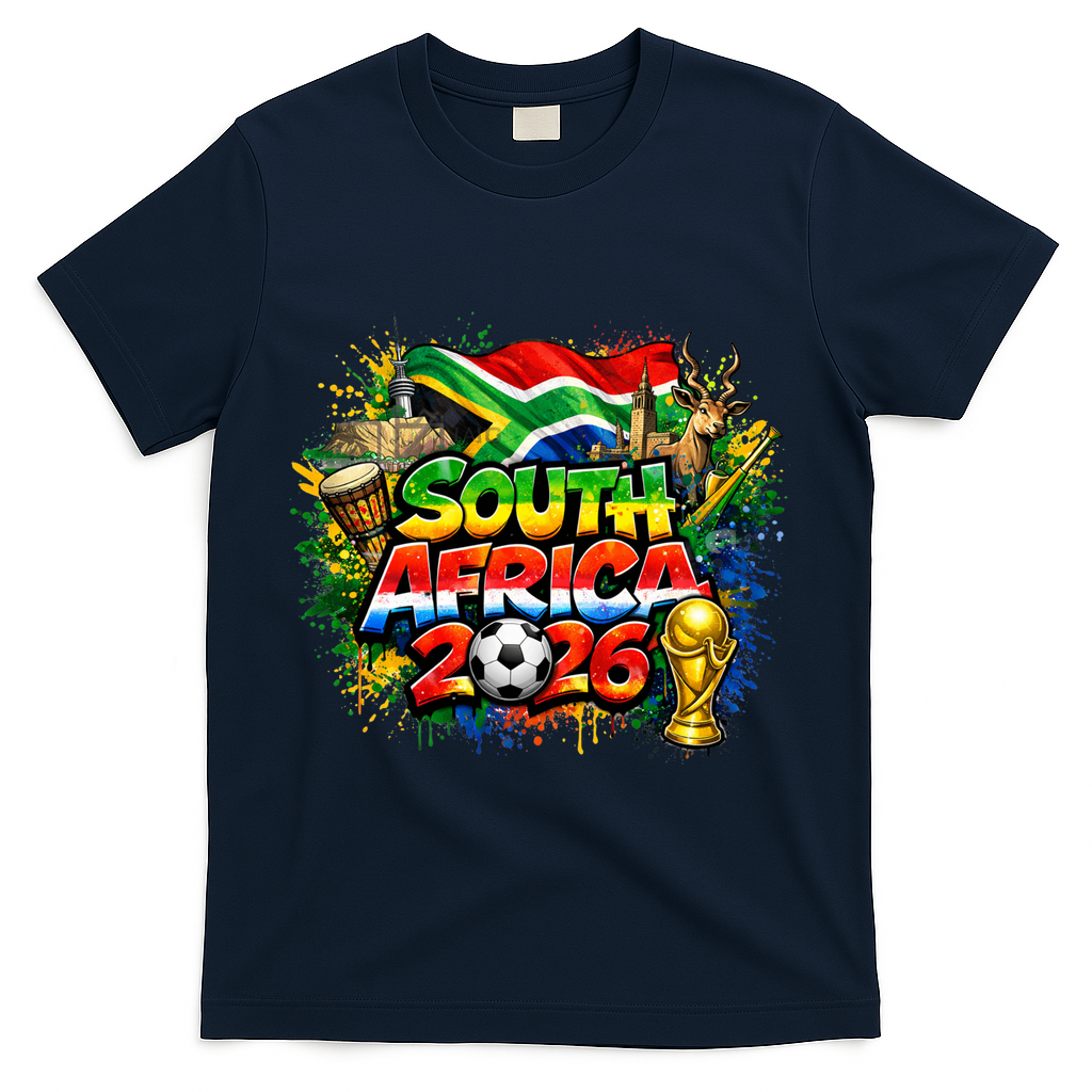 SOUTH AFRICA North America Soccer Tournament 2026 T-Shirt