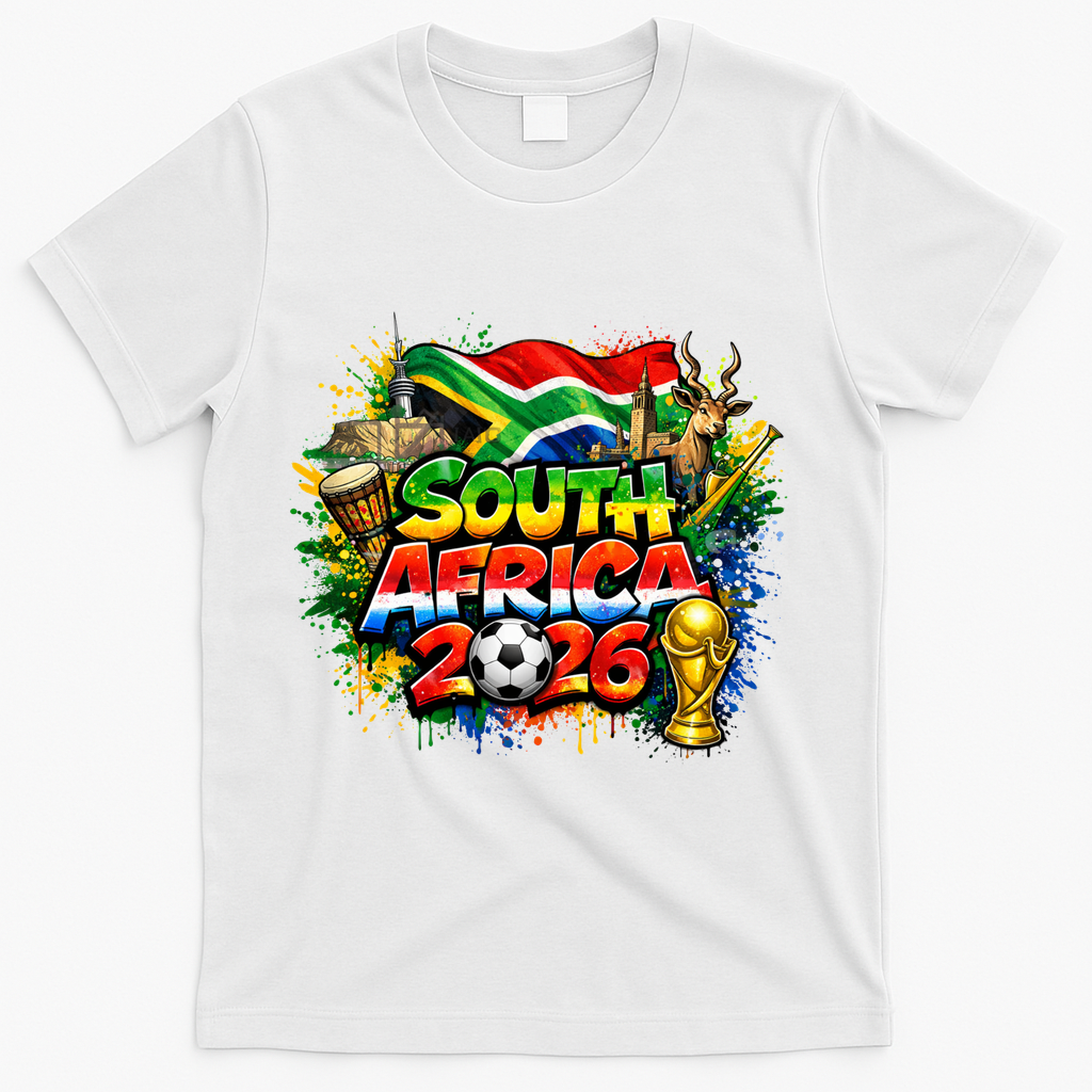 SOUTH AFRICA North America Soccer Tournament 2026 T-Shirt
