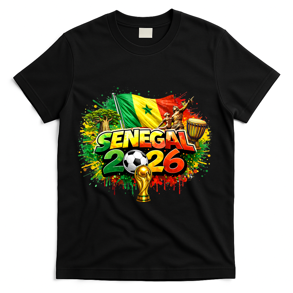 SENEGAL North America Soccer Tournament 2026 T-Shirt