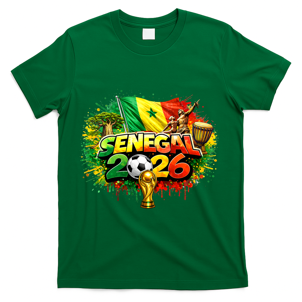 SENEGAL North America Soccer Tournament 2026 T-Shirt