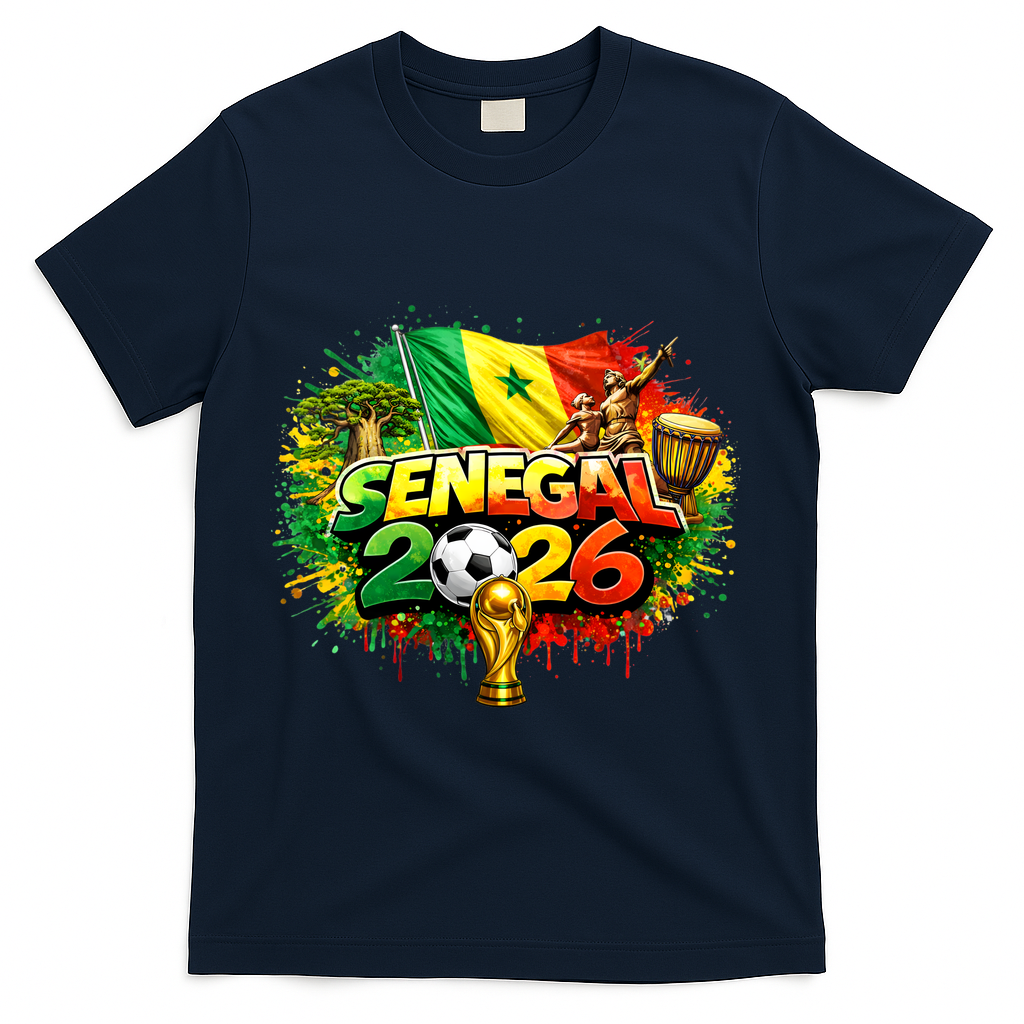 SENEGAL North America Soccer Tournament 2026 T-Shirt