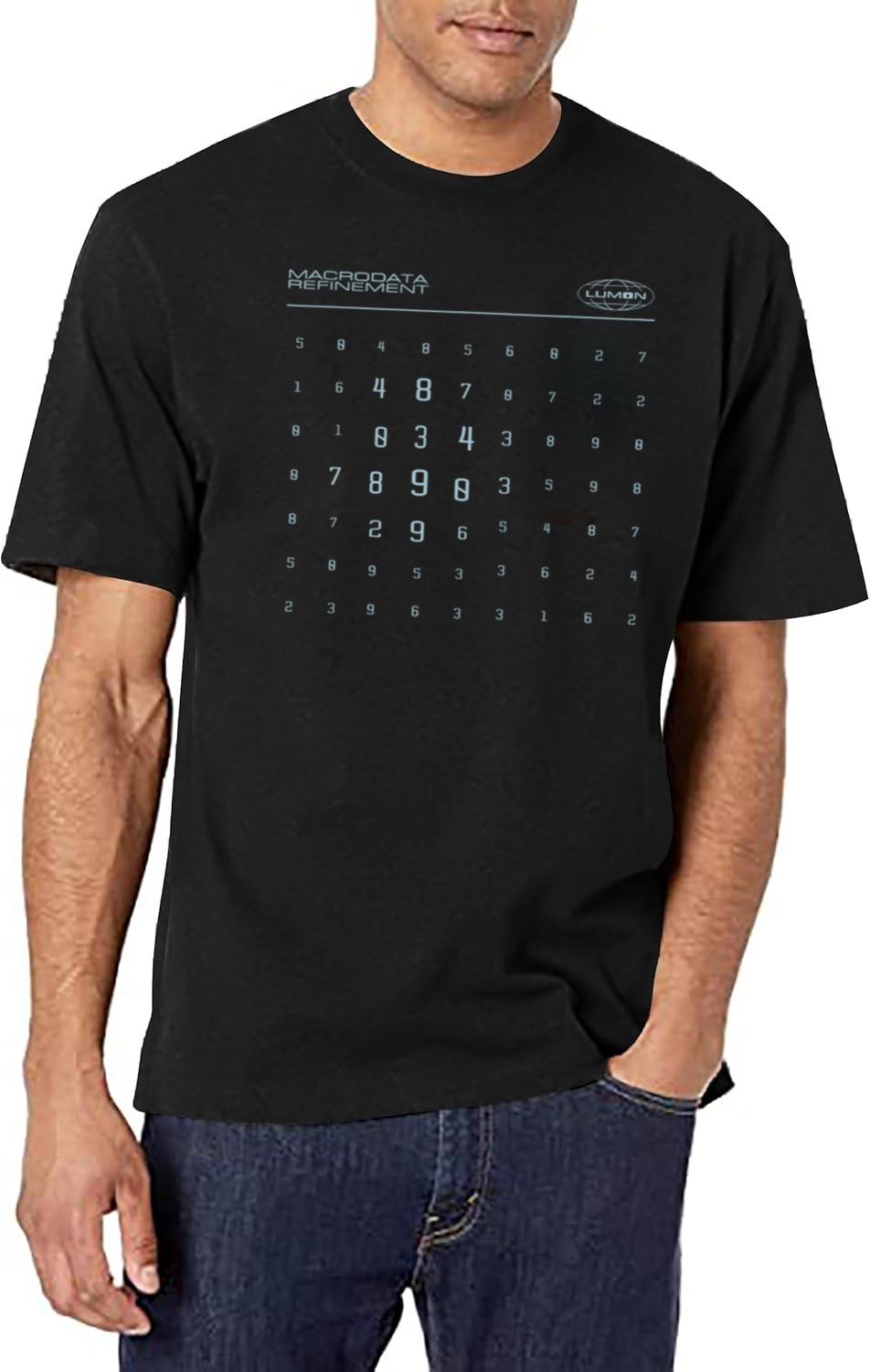 Scary Numbers Lumon Macrodata Refinement Severance TV Black product image 2