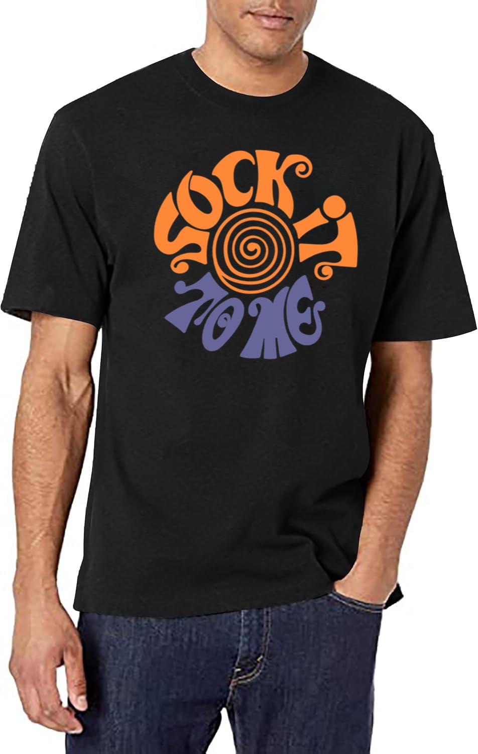 Sock It to Me Black T-Shirt