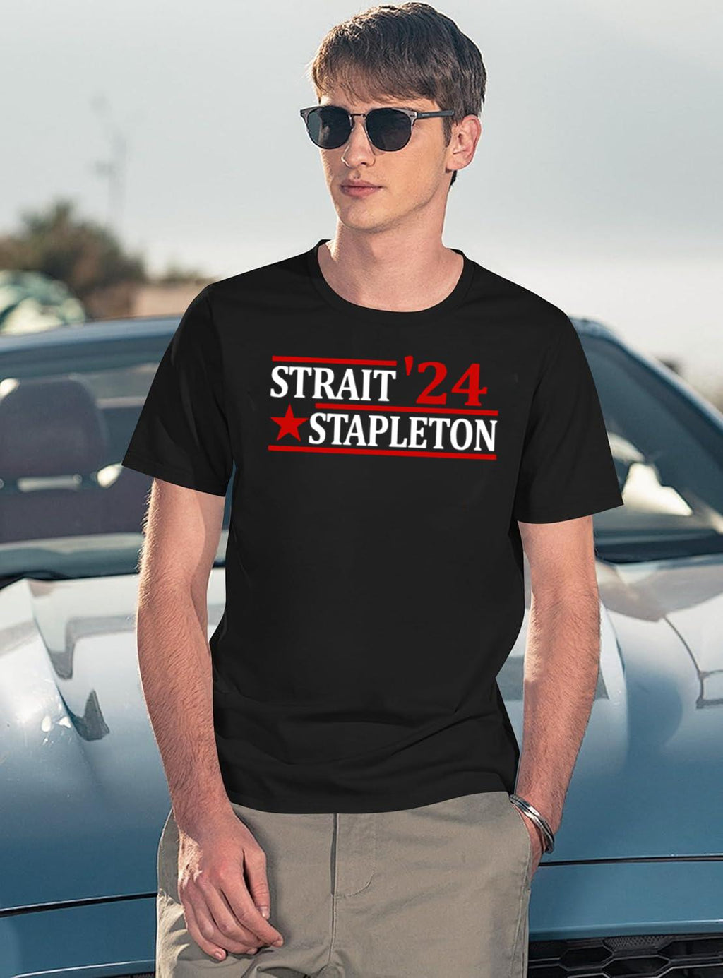 Stapleton Strait 24 Retro Vintage Country Cowboy Western product image 3
