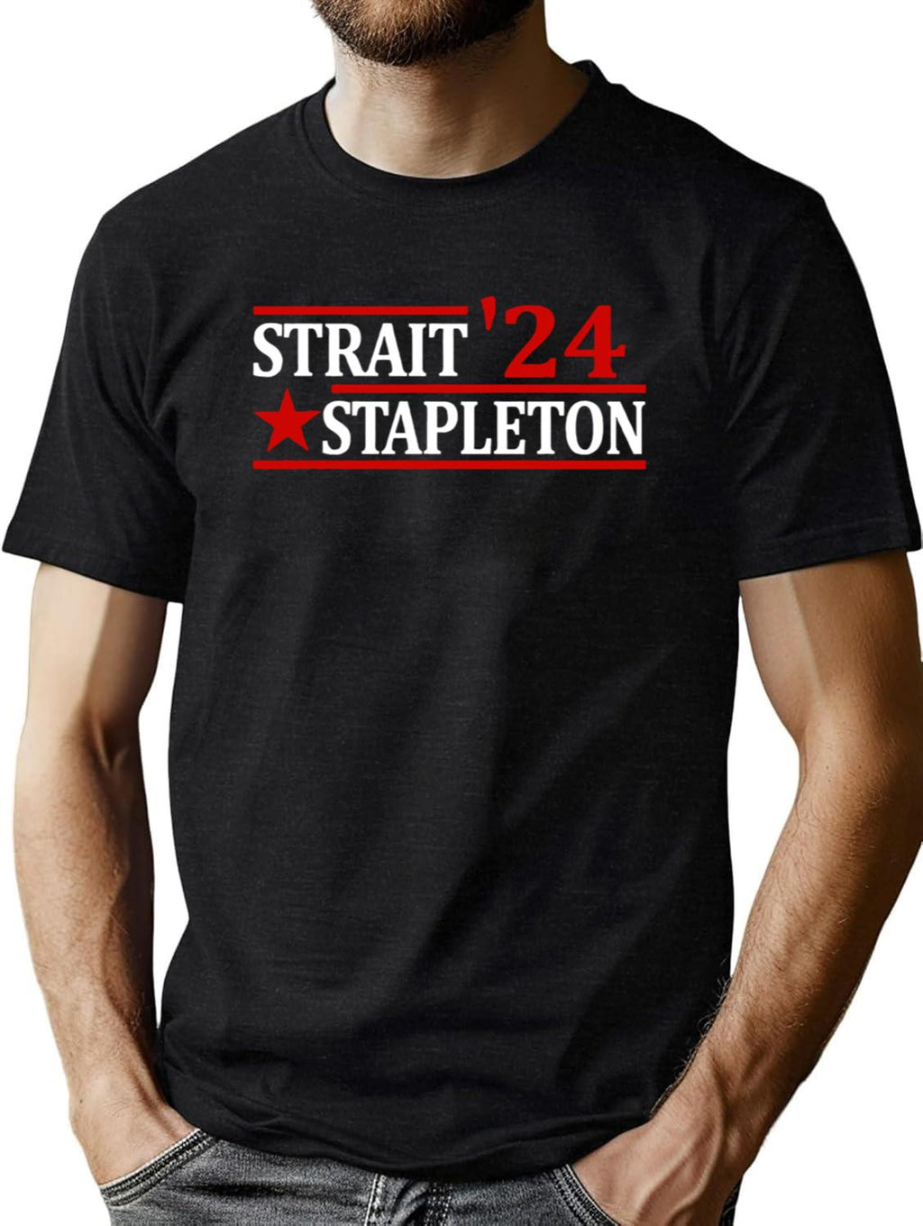 Stapleton Strait 24 Retro Vintage Country Cowboy Western product image 4