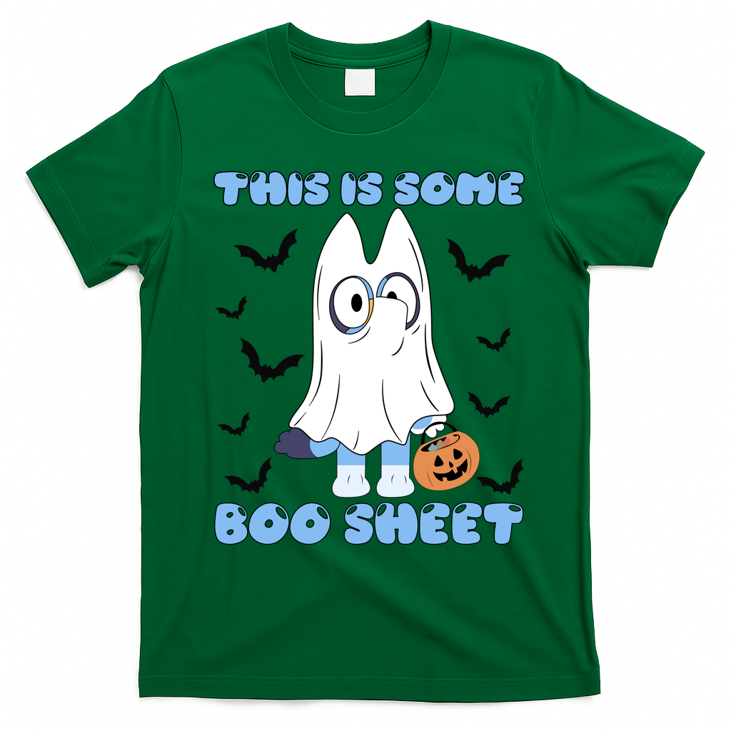 This Is Some Boo Sheet Funny Cute Dog Ghoul Halloween product image 3