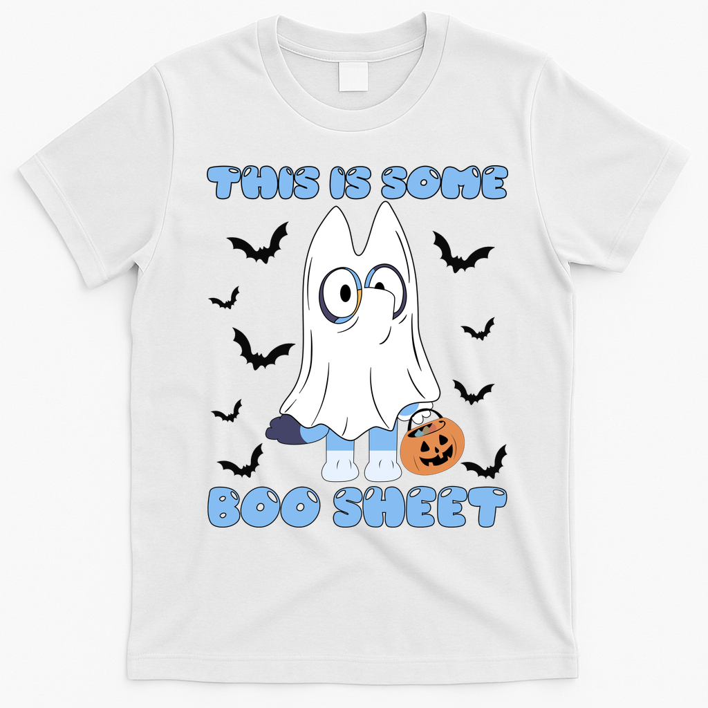 This Is Some Boo Sheet Funny Cute Dog Ghoul Halloween product image 4