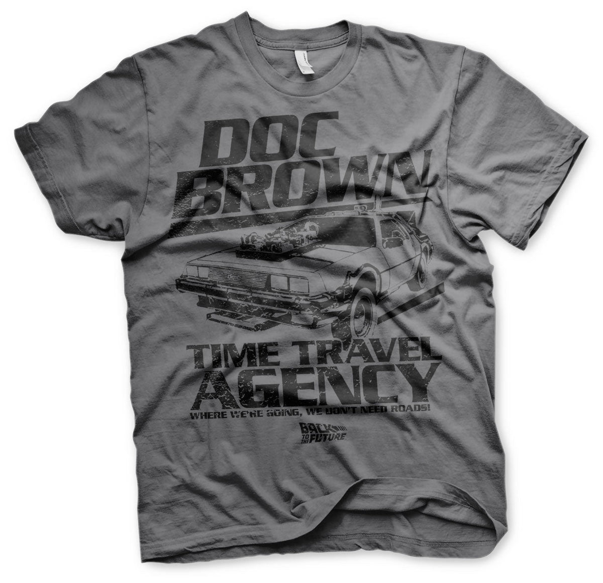 Back to the Future - Doc Brown Time Travel Agency Mens product image 1