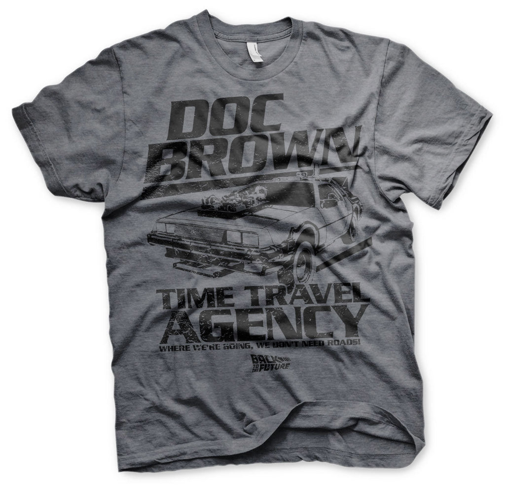 Back to the Future - Doc Brown Time Travel Agency Mens product image 2