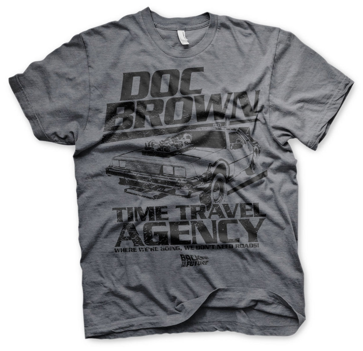 Back to the Future - Doc Brown Time Travel Agency Mens product image 2