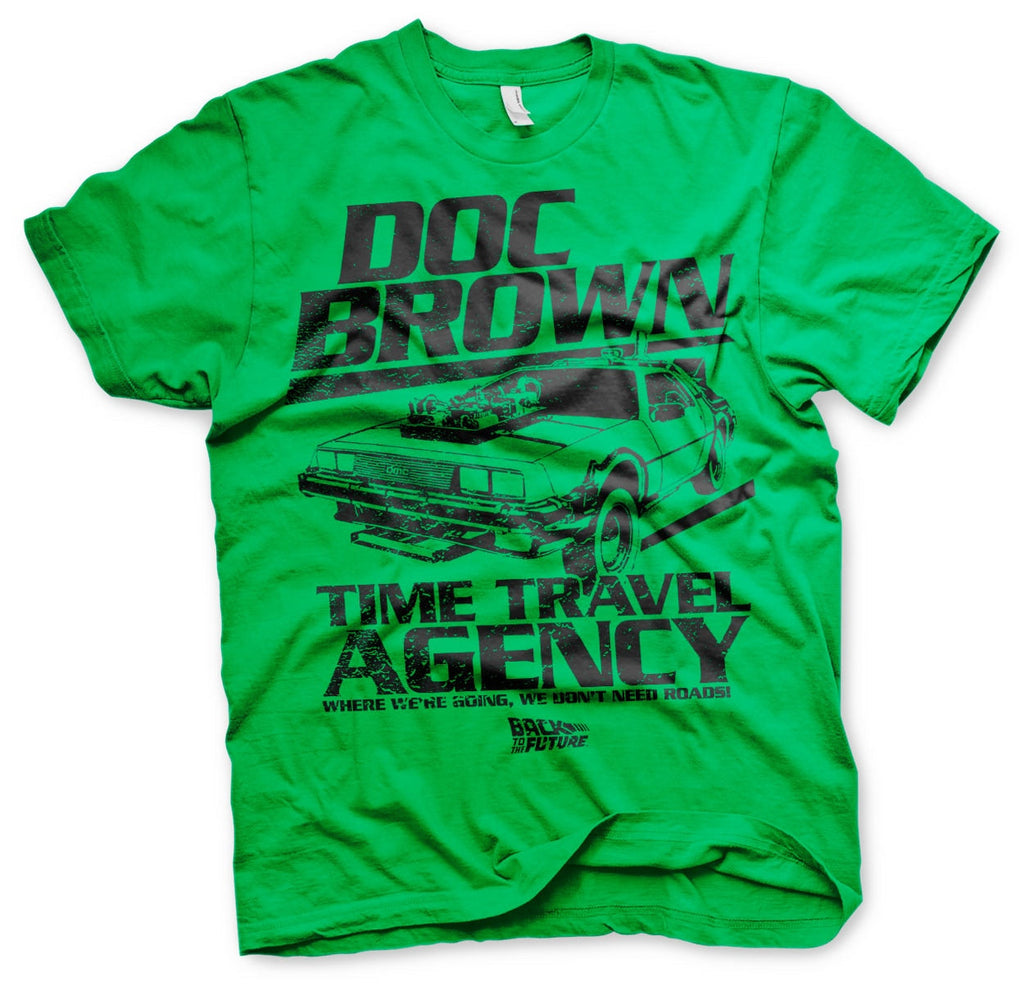 Back to the Future - Doc Brown Time Travel Agency Mens product image 3