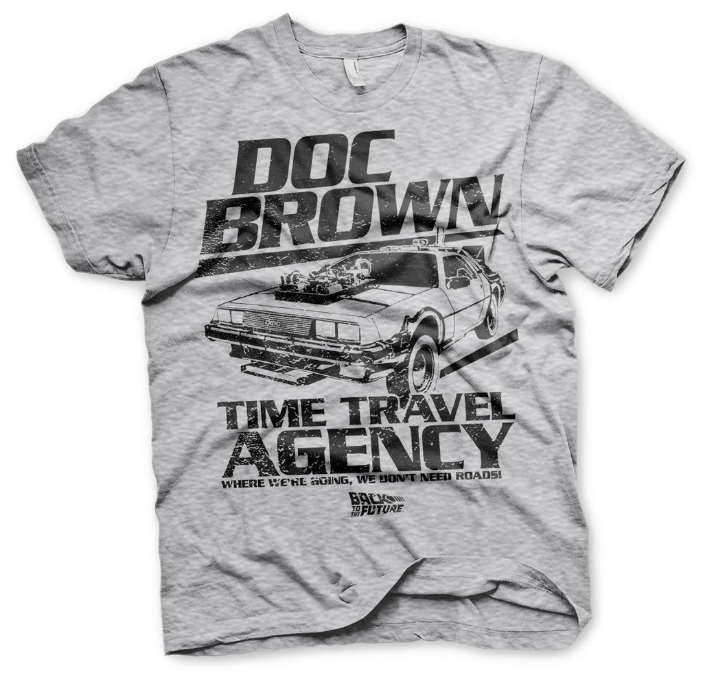 Back to the Future - Doc Brown Time Travel Agency Mens product image 4