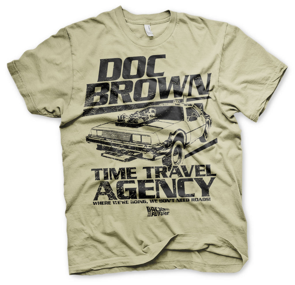 Back to the Future - Doc Brown Time Travel Agency Mens product image 5