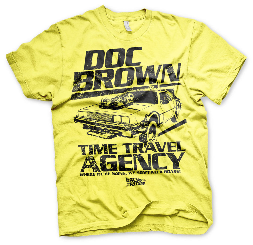 Back to the Future - Doc Brown Time Travel Agency Mens product image 10