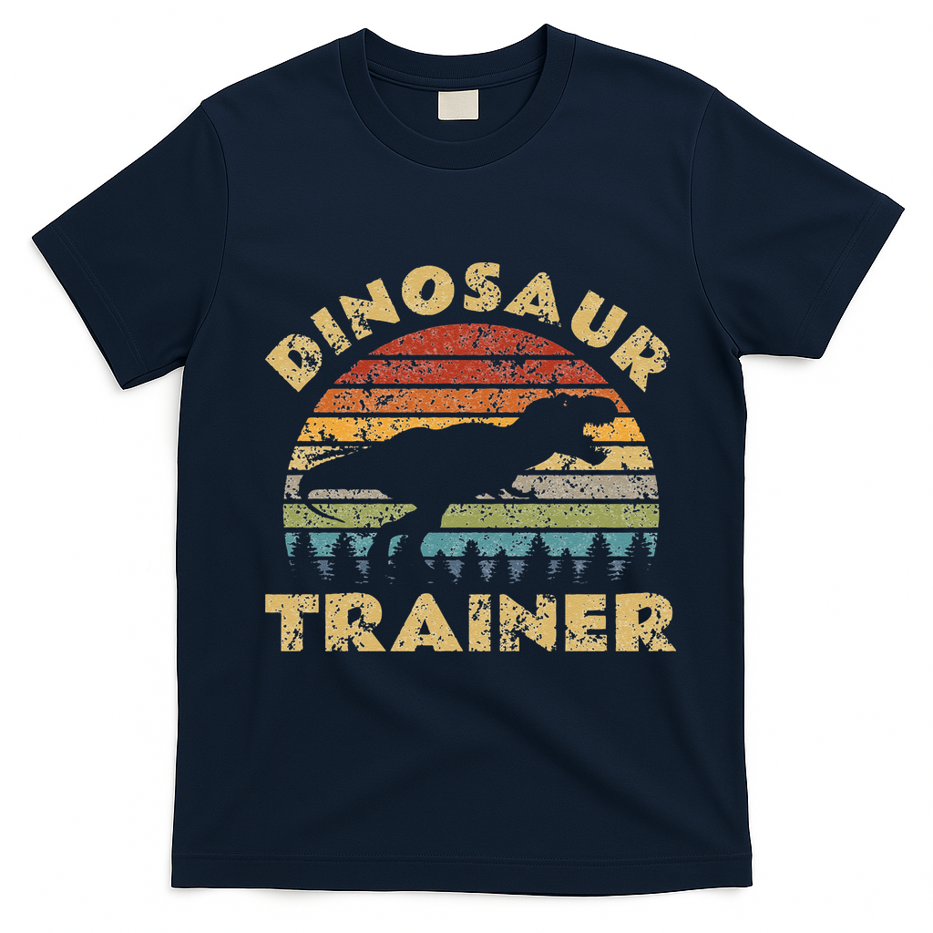 Vintage Dinosaur Trainer Halloween Costume Retro Sunset product image 2