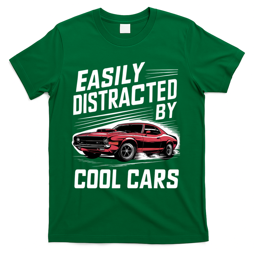 Vintage Muscle Car Easily Distracted By Cool Cars Great product image 4
