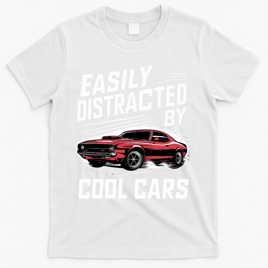 Vintage Muscle Car Easily Distracted By Cool Cars Great product image 2