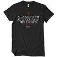 Game of Thrones - A Lannister Always Pays His Debts Mens product image 1