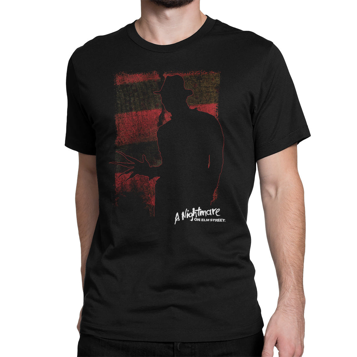 A Nightmare On Elm Street - Freddy Krueger Silhouette Mens product image 2